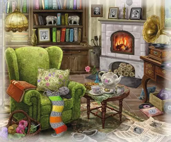 Ravensberger Matratzen Puzzle 99 Teile - Im Gutshaus Wohnzimmer Hotsell
