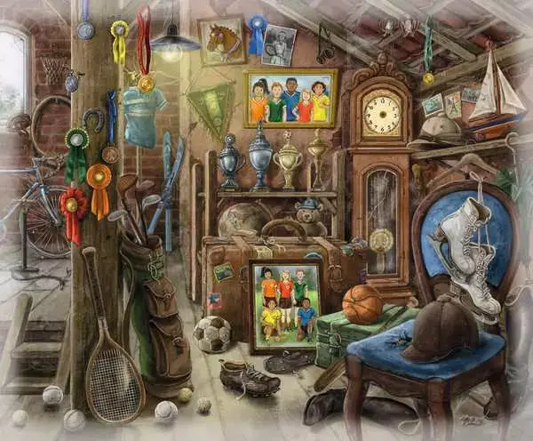 Ravensberger Matratzen Puzzle 99 Teile - Im Gutshaus Dachboden Meist gekauft