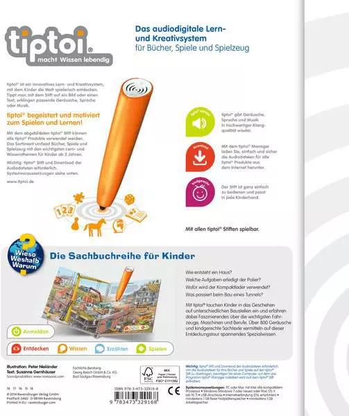 Ravensberger Matratzen tiptoi® Wieso? Weshalb? Warum? Komm mit auf die Baustelle Blitzverkäufe