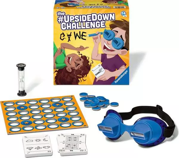 Ravensberger Matratzen The #UpsideDownChallenge Game - Kinderspiel ab 7 Jahren Kostenloser Versand
