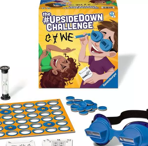 Ravensberger Matratzen The #UpsideDownChallenge Game - Kinderspiel ab 7 Jahren Kostenloser Versand