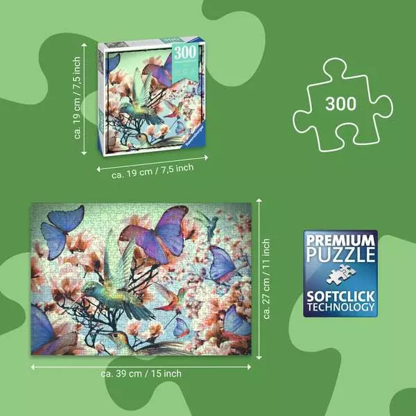 Ravensberger Matratzen Puzzle 300 Teile - Hummingbird Versandkostenfrei