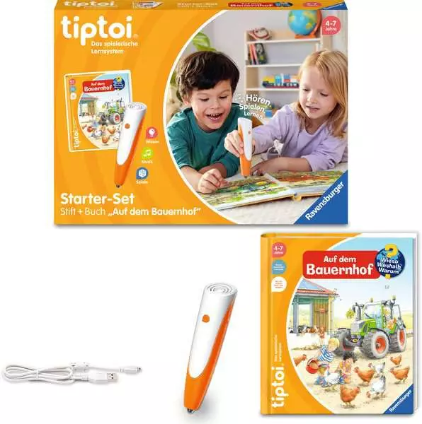 Ravensberger Matratzen tiptoi® Starter-Set: Stift und Bauernhof-Buch Exklusivangebot
