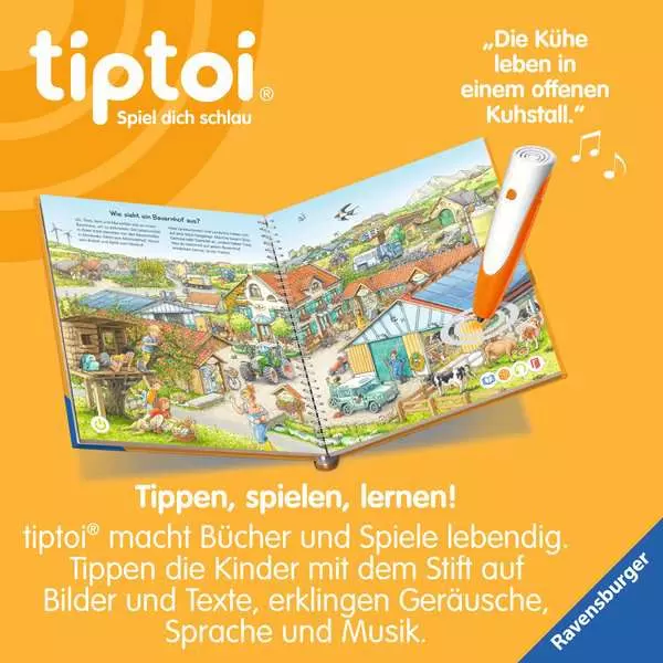 Ravensberger Matratzen tiptoi® Starter-Set: Stift und Bauernhof-Buch Exklusivangebot