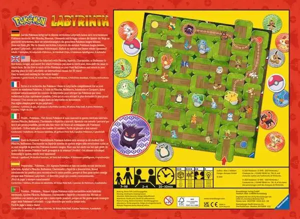 Ravensberger Matratzen Pokémon Labyrinth - Spiel ab 7 Jahren Jubiläumsangebot