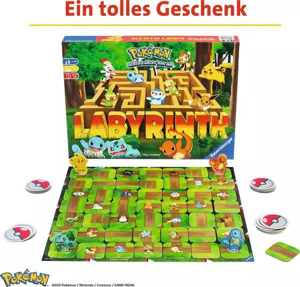 Ravensberger Matratzen Pokémon Labyrinth - Spiel ab 7 Jahren Jubiläumsangebot