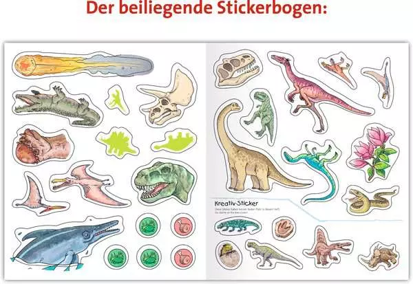 Ravensberger Matratzen Ravensburger Wieso? Weshalb? Warum? aktiv-Heft: Dinosaurier Kauf eins, bekomm eins gratis