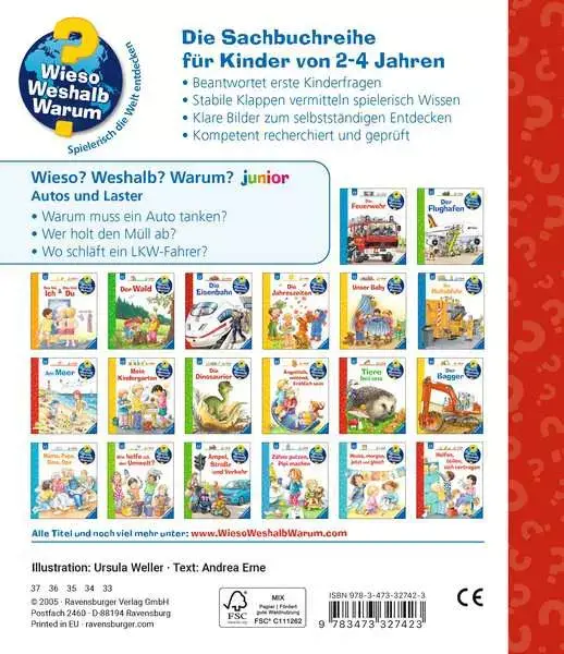 Ravensberger Matratzen Ravensburger Wieso? Weshalb? Warum? junior, Band 11: Autos und Laster Letzte 3 Tage