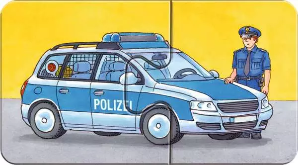 Ravensberger Matratzen Kinderpuzzle ab 2 Jahren - Einsatzfahrzeuge - 2 Teile Zeitbegrenzte Promotion