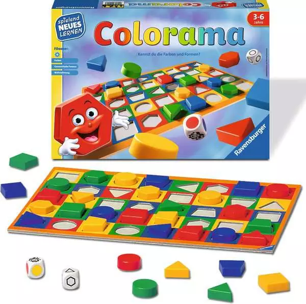 Ravensberger Matratzen Colorama - Kinderspiel ab 3 Jahren Nur für heute