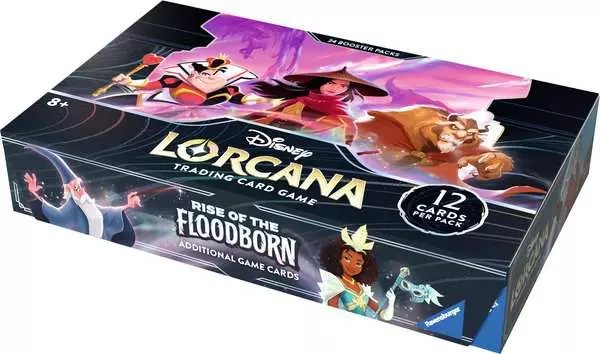 Ravensberger Matratzen Disney Lorcana: Aufstieg der Flutgestalten - Display mit 24 Booster Packs (Englisch) Auslauf