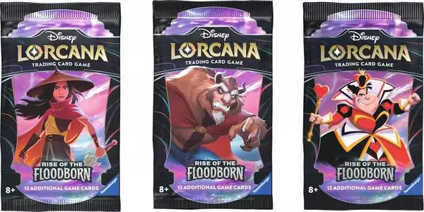Ravensberger Matratzen Disney Lorcana: Aufstieg der Flutgestalten - Display mit 24 Booster Packs (Englisch) Auslauf