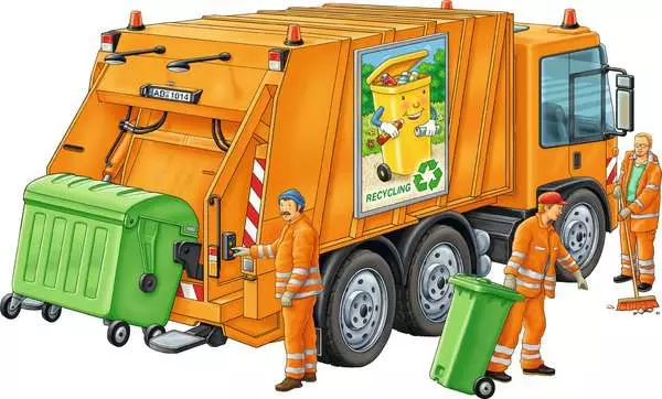 Ravensberger Matratzen Kinderpuzzle ab 4 Jahren - Müllabfuhr - 35 Teile Verkauf