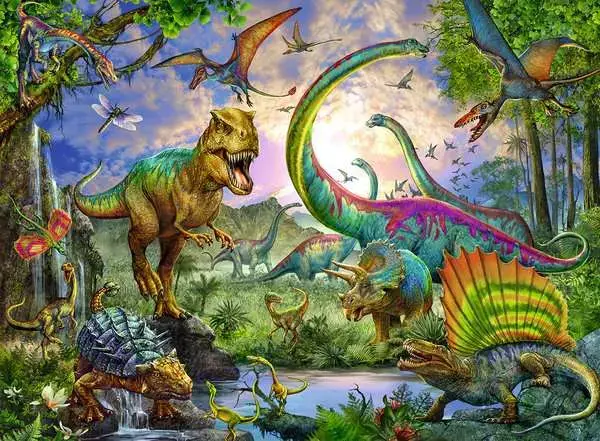 Ravensberger Matratzen Kinderpuzzle ab 8 Jahren - Im Reich der Giganten - 200 Teile Günstiger Verkauf