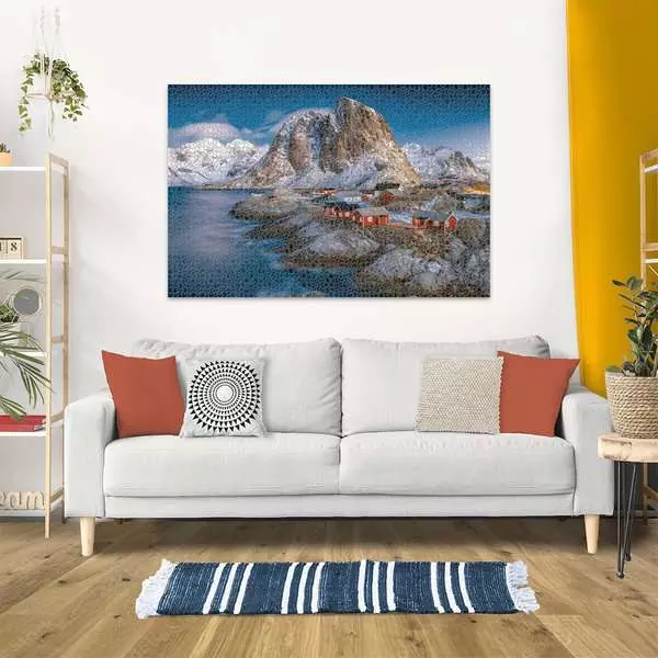Ravensberger Matratzen Puzzle 3000 Teile - Hamnoy, Lofoten Kostenloser Versand