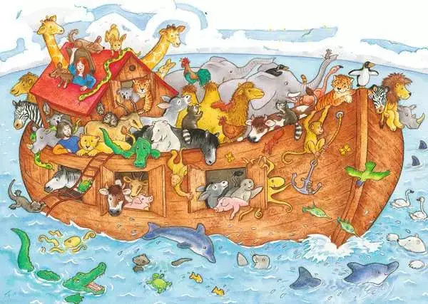 Ravensberger Matratzen Kinderpuzzle ab 4 Jahren - Die große Arche Noah - 48 Teile Fabrik Onlineshop
