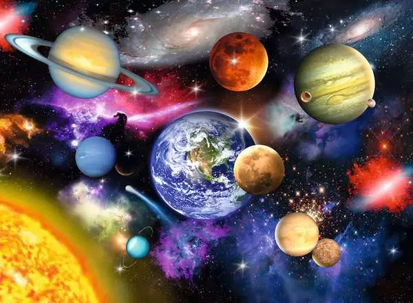 Ravensberger Matratzen Kinderpuzzle ab 9 Jahren - Solar System - 300 Teile Versandkostenfrei