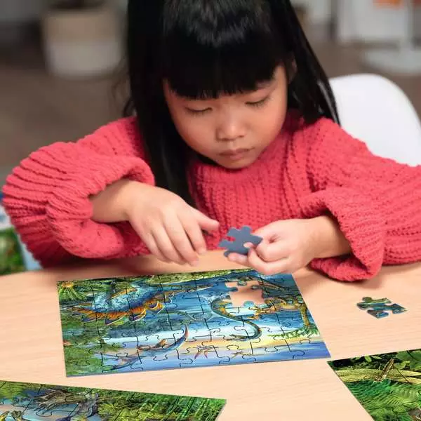 Ravensberger Matratzen Kinderpuzzle ab 5 Jahren - Faszination Dinosaurier - 49 Teile Flash Sale