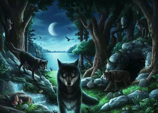 Ravensberger Matratzen Puzzle 759 Teile - Wolfsgeschichten Online Shopping