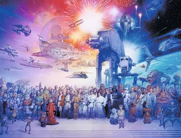 Ravensberger Matratzen Puzzle 2000 Teile - Star Wars Universum Saisonschlussverkauf