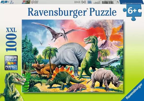 Ravensberger Matratzen Kinderpuzzle ab 6 Jahren - Unter Dinosauriern - 100 Teile Cyber Monday
