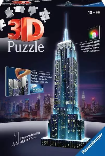 Ravensberger Matratzen Ravensburger Empire State Building bei Nacht Osterangebot