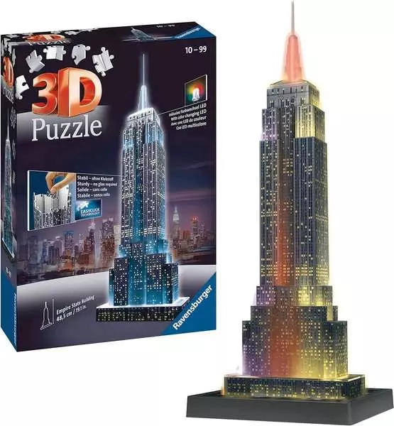 Ravensberger Matratzen Ravensburger Empire State Building bei Nacht Osterangebot