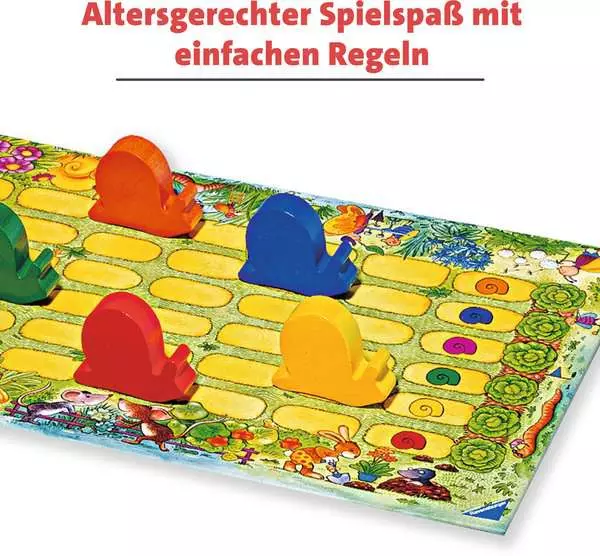 Ravensberger Matratzen Tempo, kleine Schnecke! - Kinderspiel ab 3 Jahren Lagerräumung