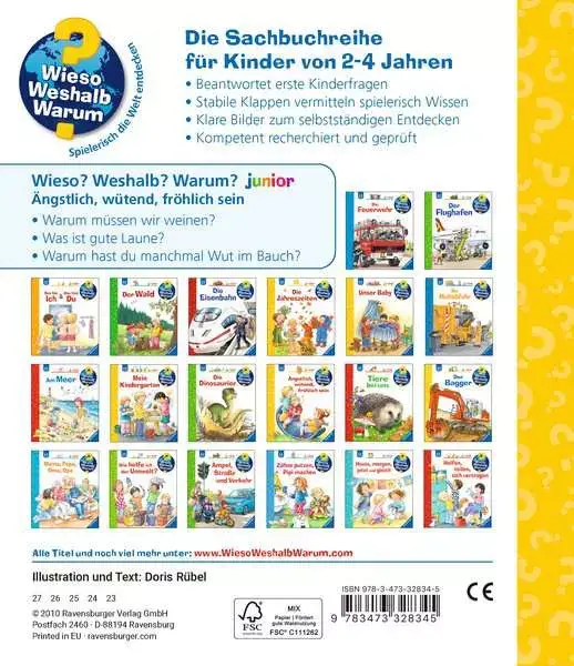 Ravensberger Matratzen Ravensburger Wieso? Weshalb? Warum? junior, Band 32: Ängstlich, wütend, fröhlich sein Online Outlet