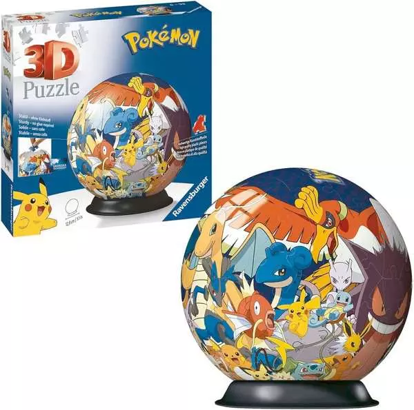 Ravensberger Matratzen 3D Puzzle Ball Pokémon Zeitlich begrenztes Angebot