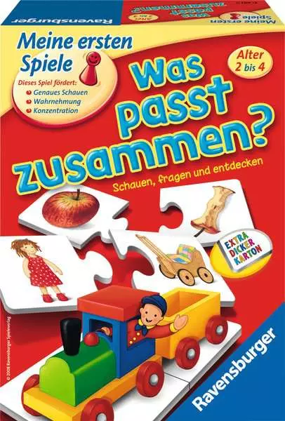 Ravensberger Matratzen Was passt zusammen? - Kinderspiel ab 2 Jahren Blitzangebot