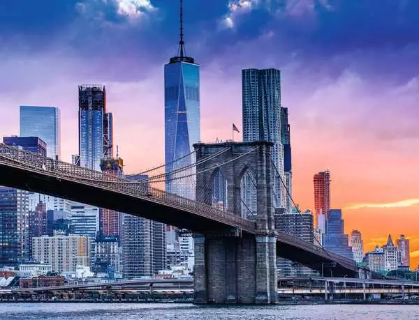 Ravensberger Matratzen Puzzle 2000 Teile - Von Brooklyn nach Manhatten Kauf eins, bekomm eins gratis