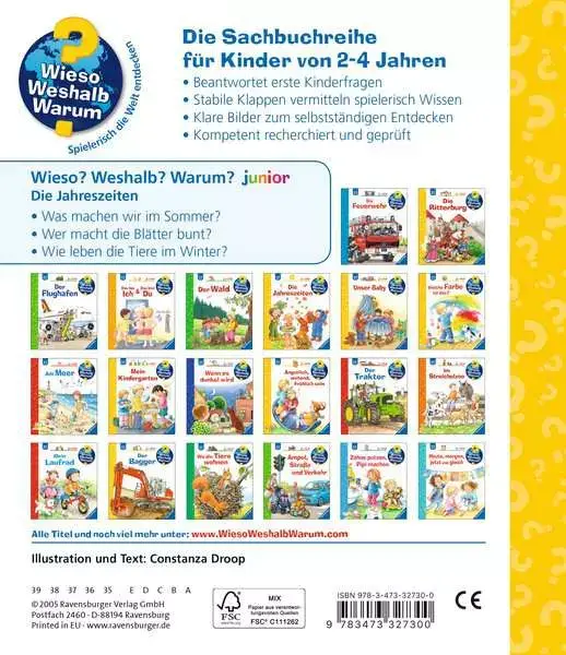 Ravensberger Matratzen Ravensburger Wieso? Weshalb? Warum? junior, Band 10: Die Jahreszeiten Sonderangebote
