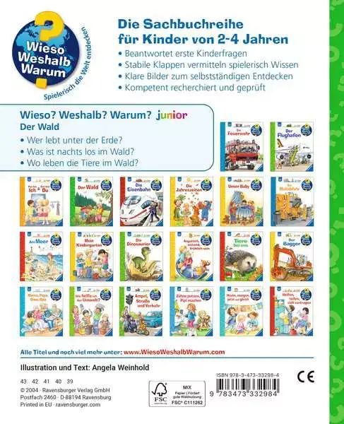 Ravensberger Matratzen Ravensburger Wieso? Weshalb? Warum? junior, Band 6: Der Wald Zeitbegrenzte Promotion