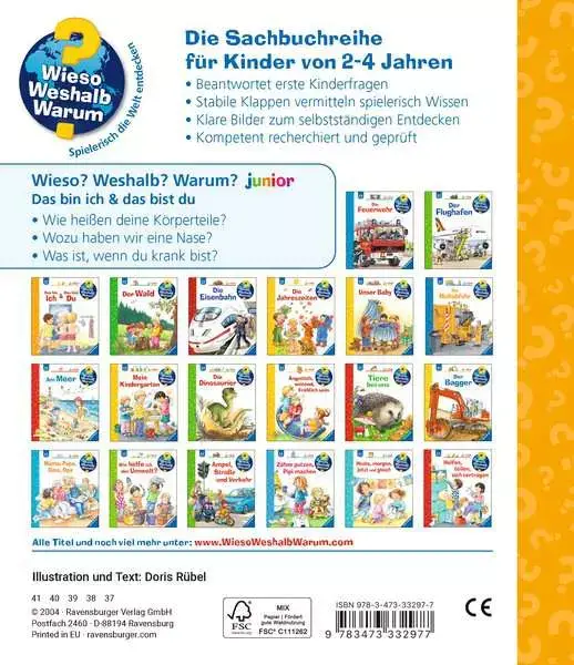 Ravensberger Matratzen Ravensburger Wieso? Weshalb? Warum? junior, Band 5: Das bin ich & Das bist du Sonderangebot der Fabrik