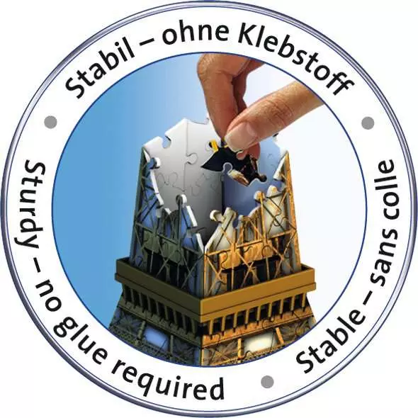 Ravensberger Matratzen 3D Puzzle Eiffelturm Vierteljährliche Förderung