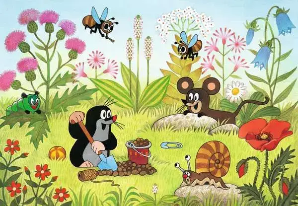 Ravensberger Matratzen Kinderpuzzle ab 4 Jahren - Der Maulwurf im Garten - 24 Teile Discount Store für neue Produkte