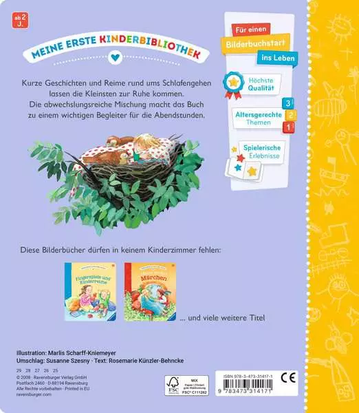 Ravensberger Matratzen Meine ersten Gutenacht-Geschichten Im Verkauf