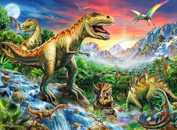 Ravensberger Matratzen Kinderpuzzle ab 6 Jahren - Bei den Dinosauriern - 100 Teile Verkauf