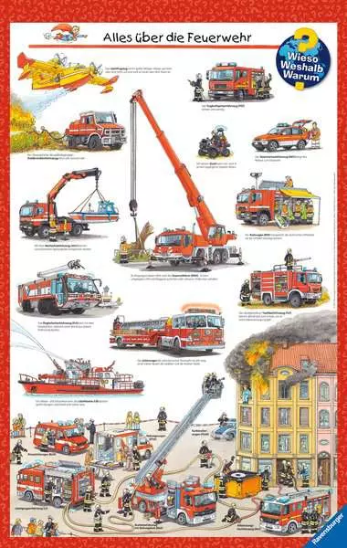 Ravensberger Matratzen Ravensburger Wieso? Weshalb? Warum?, Band 2: Alles über die Feuerwehr Schlussverkauf