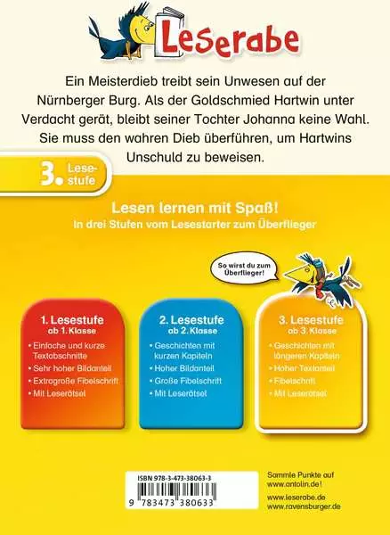 Ravensberger Matratzen Leserabe - 3. Lesestufe: Der Meisterdieb Fabrik Onlineshop
