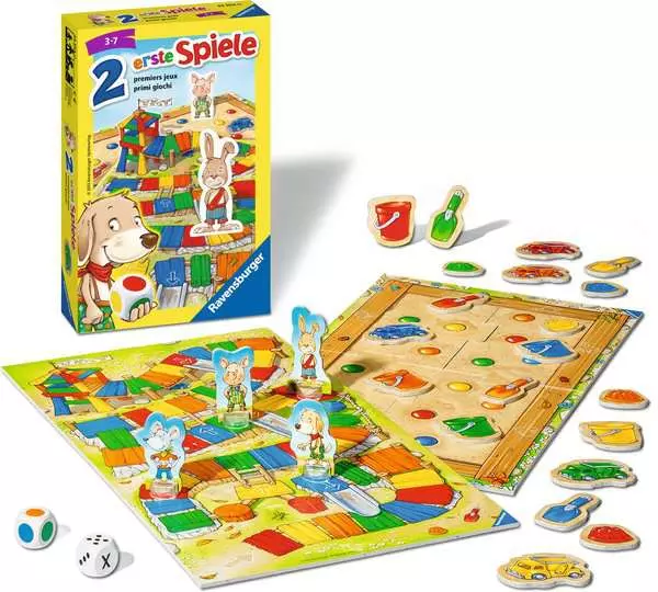 Ravensberger Matratzen 2 erste Spiele - Reisespiel ab 3 Jahren Sonderangebot