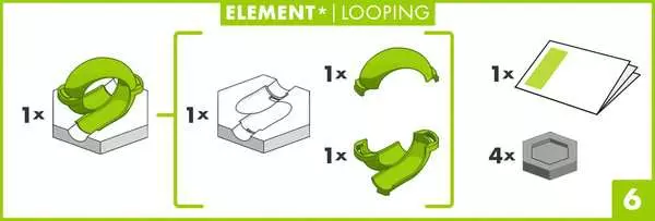 Ravensberger Matratzen GraviTrax Element Looping - Kugelbahn-Erweiterung für Kinder ab 8 Jahren Vatertagsangebot