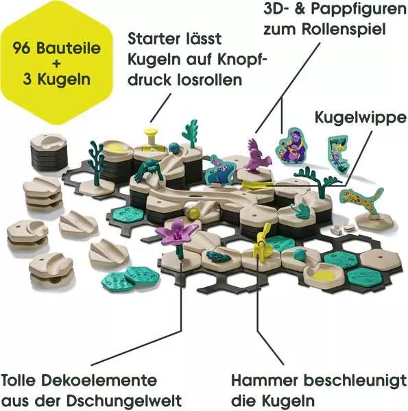 Ravensberger Matratzen Ravensburger GraviTrax Junior Starter-Set L Jungle Heißer Verkauf
