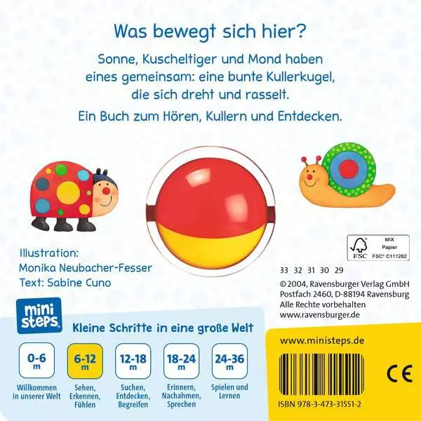 Ravensberger Matratzen ministeps: Mein erstes Kullerbuch Neuheiten