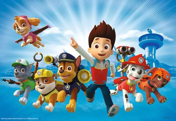 Ravensberger Matratzen Kinderpuzzle ab 3 Jahren - Ryder und die Paw Patrol - 12 Teile Räumungsverkauf
