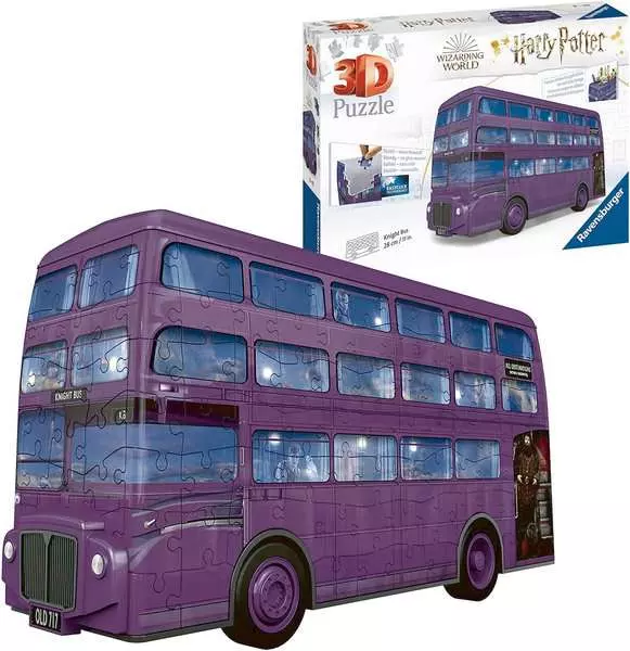 Ravensberger Matratzen 3D Puzzle Harry Potter Knight Bus Sonderangebote