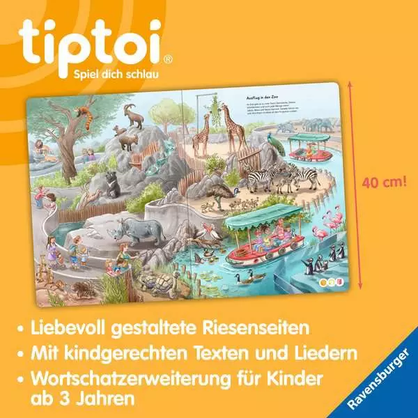 Ravensberger Matratzen tiptoi® Mein Wörter-Bilderbuch XXL Kostenlose Rückgabe