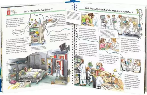 Ravensberger Matratzen Ravensburger Wieso? Weshalb? Warum?, Band 53: Was passiert im Krankenhaus? Letzte 3 Tage