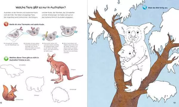Ravensberger Matratzen Ravensburger Wieso? Weshalb? Warum? aktiv-Heft: Tiere der Welt Nur für heute